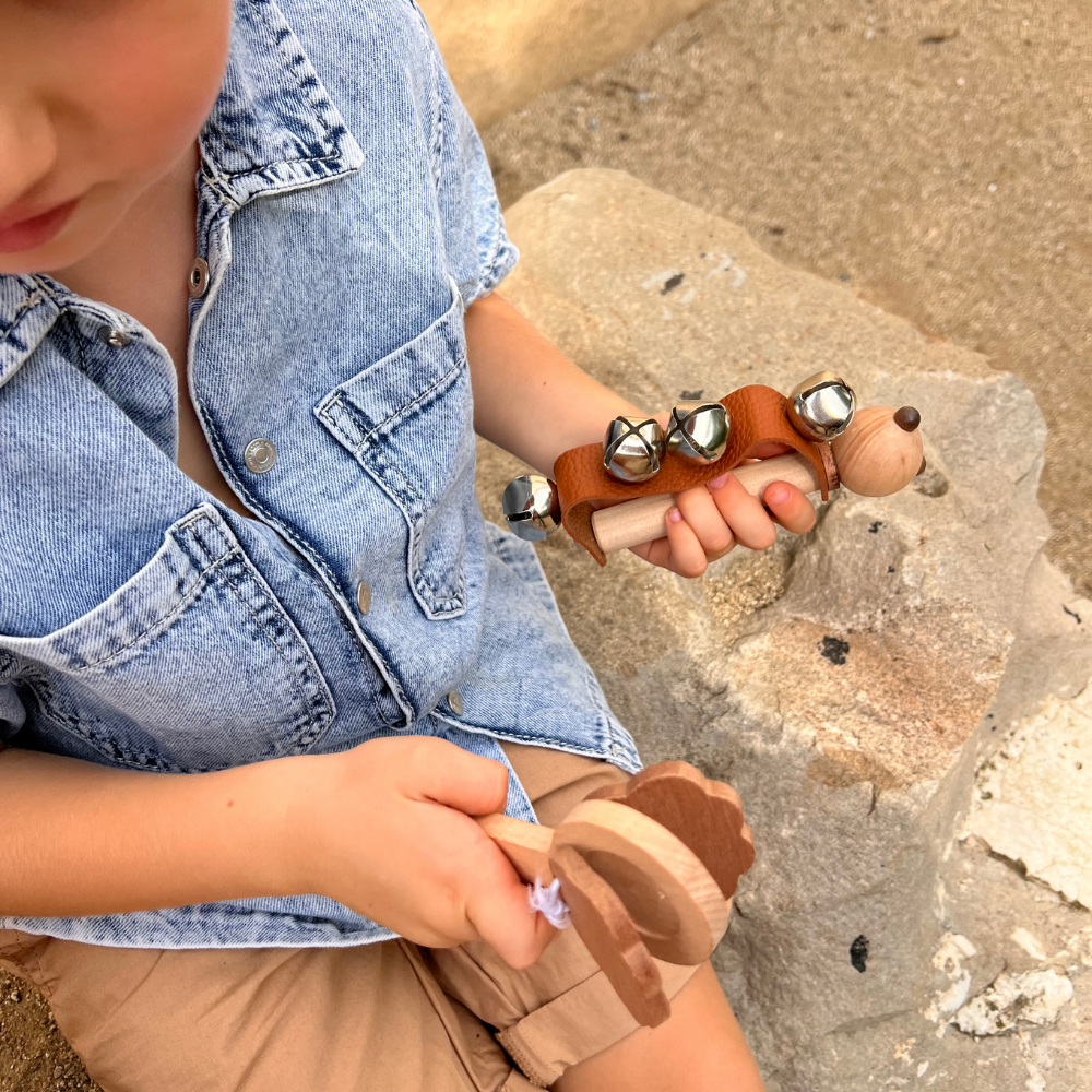 Set de regalo con juguetes Educativos de Madera 2-3 Años | Música, Imaginación y Lógica