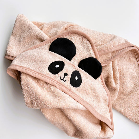 Toalla de playa con Capucha 100% Algodón – PANDA