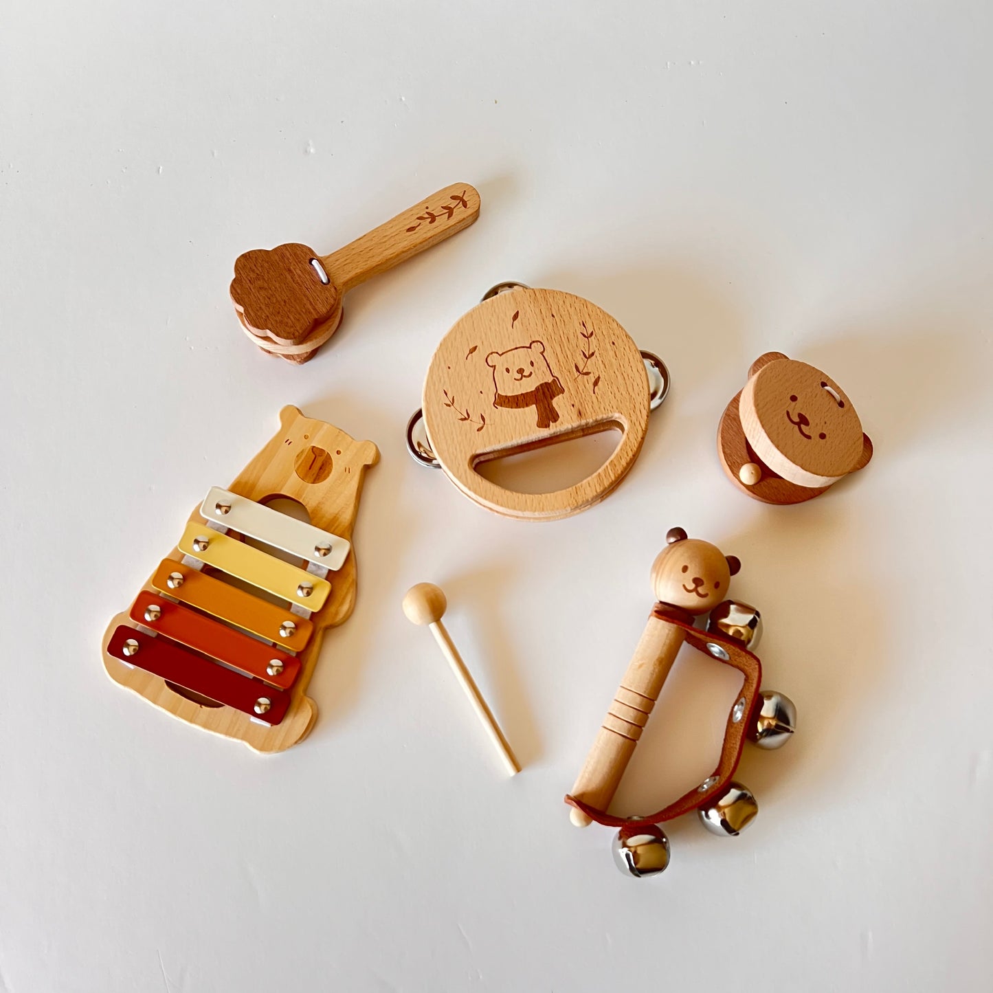 Set Musical de madera - Osito Melodia