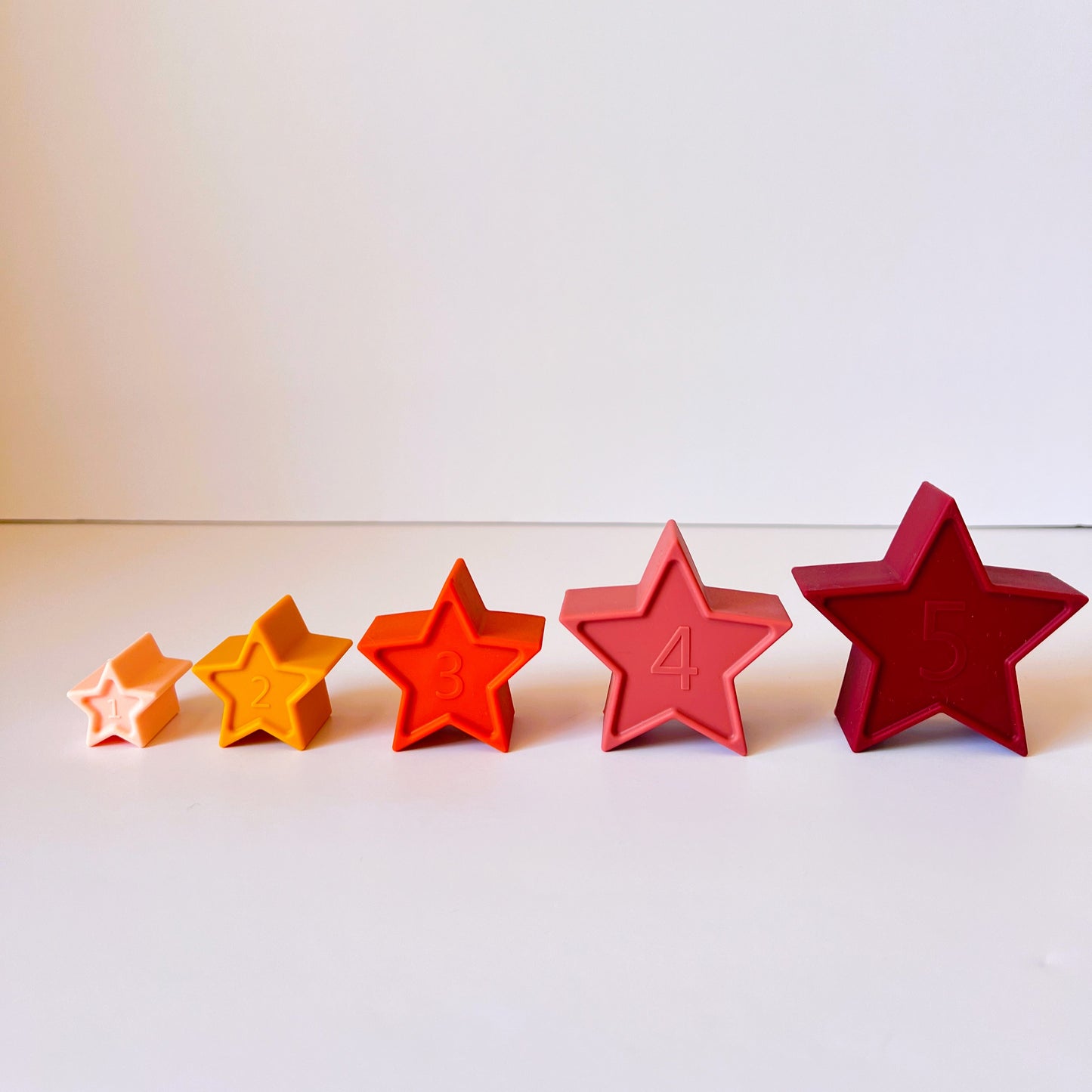 Set de Torres Apilables de Silicona - Juguete Sensorial para Bebés y Niños