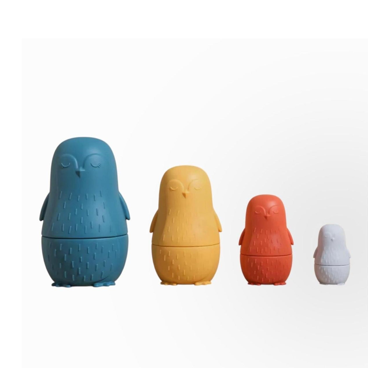 Set de Pingüinos Apilables – Matrioshka
