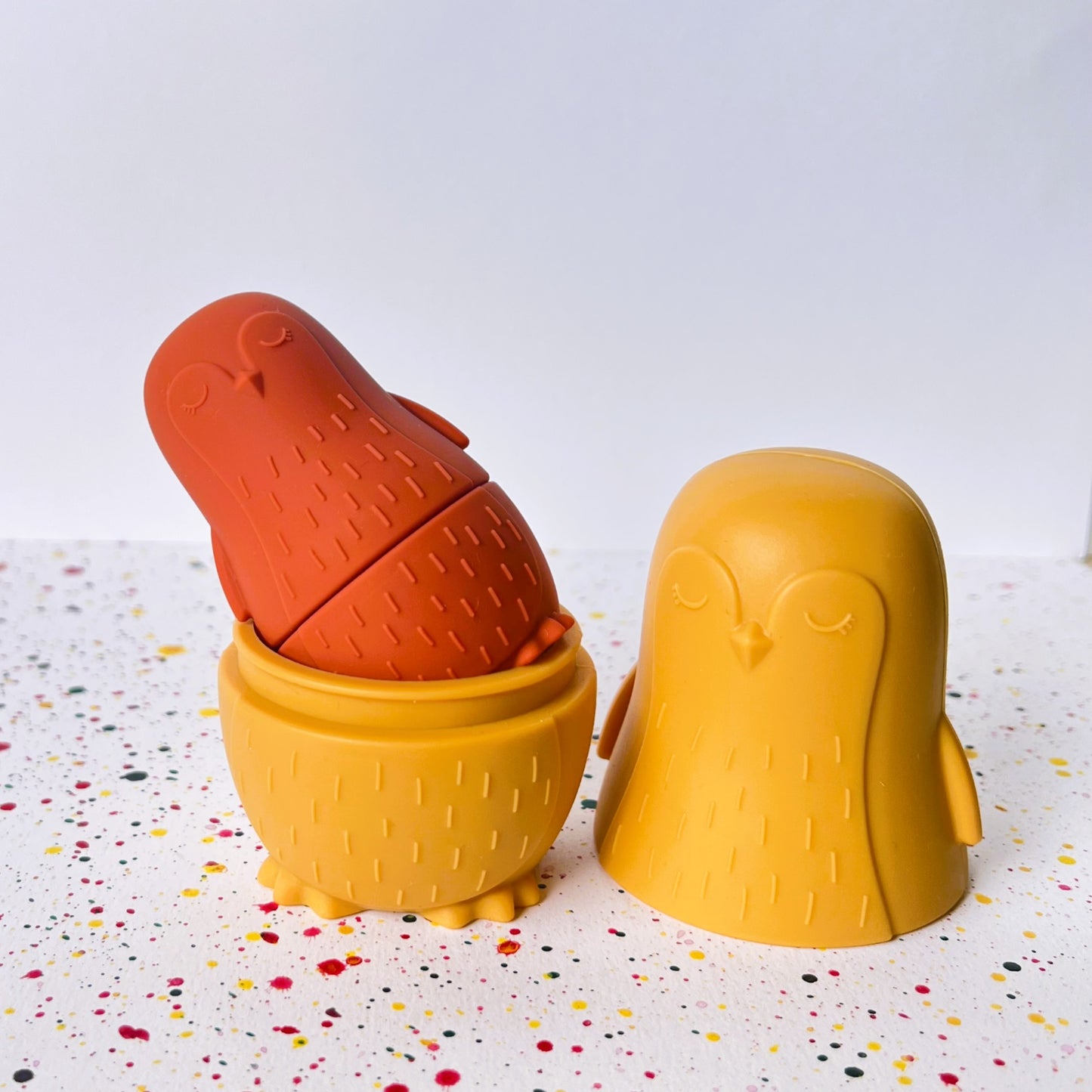 Set de Pingüinos Apilables – Matrioshka