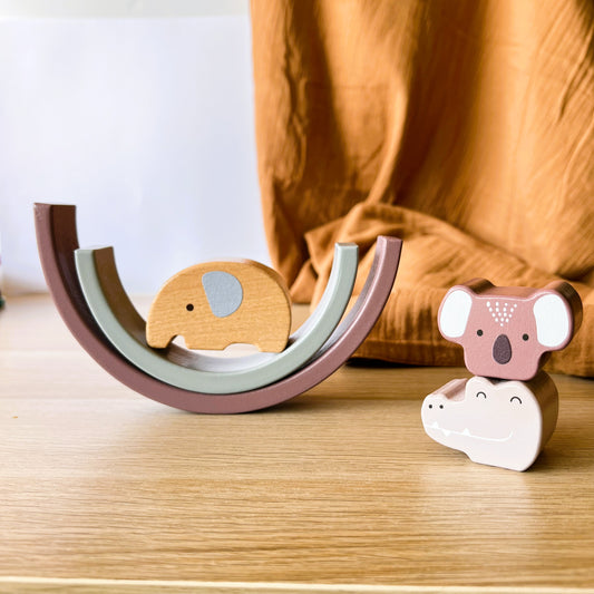 Juguete de equilibrio Montessori - ARCOIRIS MAGICO - Niños a partir de 3 años