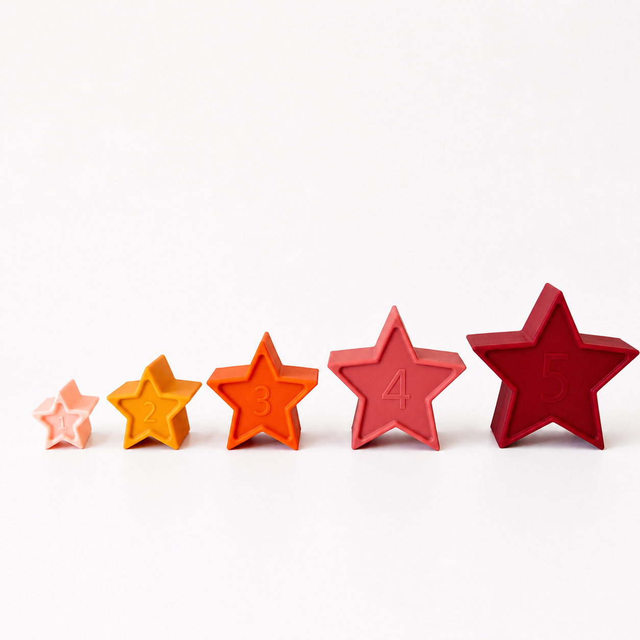 Torres Apilables de Silicona - Juguete Sensorial para Bebés y Niños