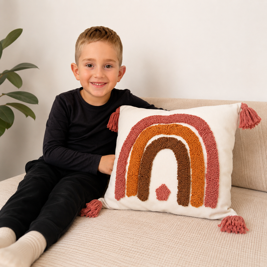 Cushion Cover – RAINBOW 45x45 - Children's bedroom
