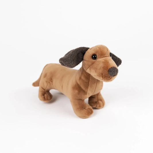 Peluche Edward con cesta de yute