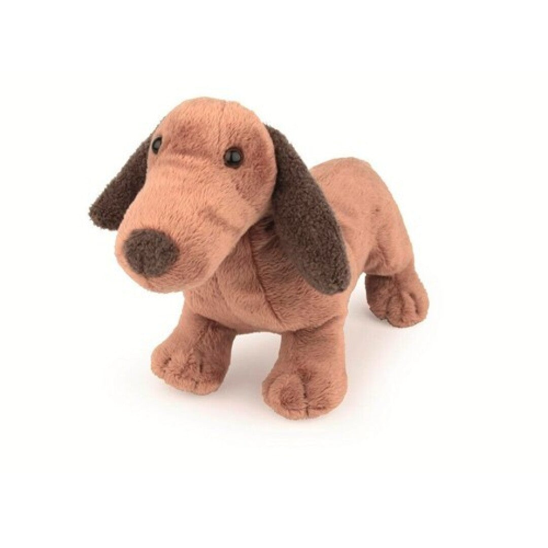Peluche Edward con cesta de yute
