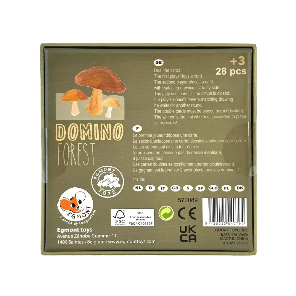 Juego Dominó Bosque