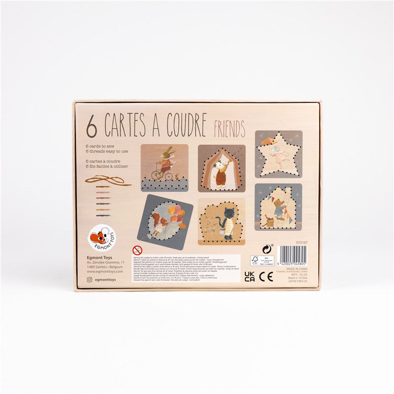 Tarjetas para Enhebrar Amigos