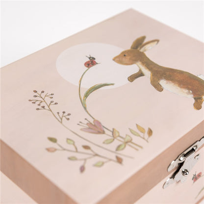 Joyero - Caja de Música Coneja y Mariquita