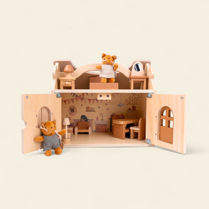 Casa de Muñecas con Ardillas