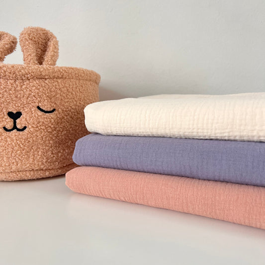 Set de Mantas de Muselina 100% Algodón