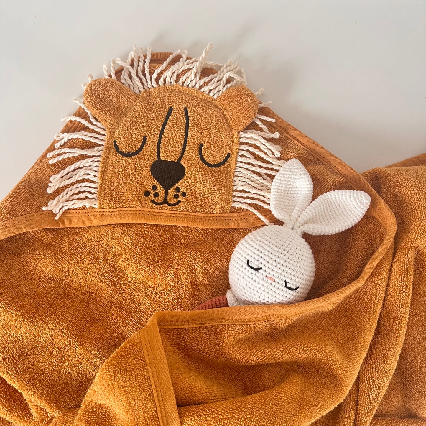 Toalla con Capucha 100% Algodón – LEON