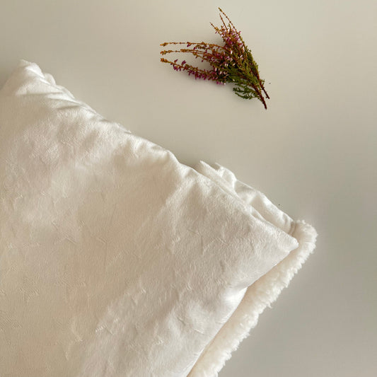 Manta de Invierno Suave – BLANCO ESTRELLAS