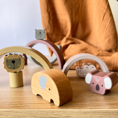 Juguete de equilibrio Montessori - ARCOIRIS MAGICO - Niños a partir de 3 años