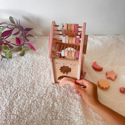 Juguete educativo de madera Montessori - CASITA - Bebés a partir de 18 meses